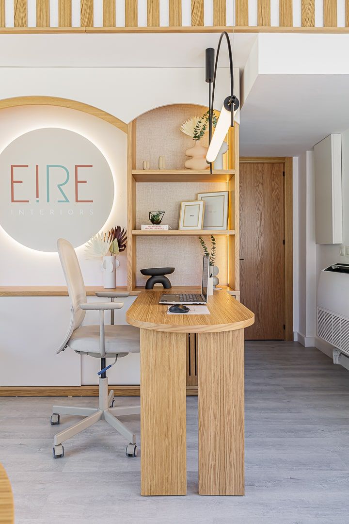 Estudio EIRE Interiors. ¡Más EIRE imposible! En el estudio hemos diseñado nuestra oficina para plasmar magia EIRE en cada rincón.